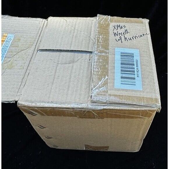 QVC Valerie Hill Glass Hurricane Candle Beaded Rings Fall & Christmas NIB Pretty - Picture 12 of 12